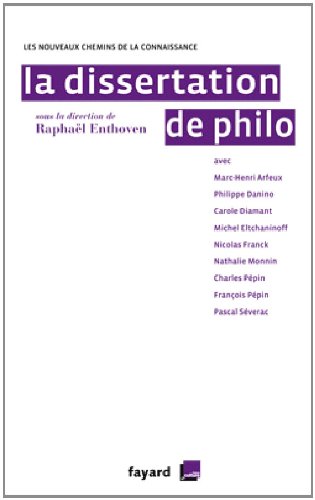La  dissertation de philo