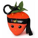 Jazwares Fruit Ninja Strawberry Plush Clip On