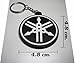 Yamaha Circle Logo Rubber Keychain / Keyring ATV YM01
