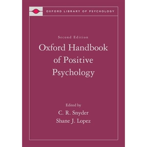 Amazon.com: Handbook of Positive Psychology: 9780195135336