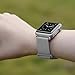 BRG for Apple Watch Band 38mm, Stainless Steel Mesh Milanese Loop with Adjustable Magnetic Closure Replacement iWatch Band for Apple Watch Series 3 2 1 (38mm Silver)