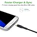 Micro USB Cable Android Charger - Arshcea [4Pack 2x3ft 2x6ft] Durable Nylon Braided Micro USB Charger - Fast Charging Cord Compatible Samsung, Kindle, HTC, Nexus, LG, Xbox, PS4 More – Black