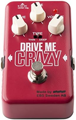 EBS Drive Me Crazy Distortion/Overdrive Pedal
