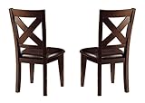 Homelegance Crown Point 2 Piece Pack Contemporary Dining Chairs 