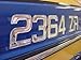 Boat & Jetski Registration Numbers - Domed/raised Decal (16 Pcs) Plain Chrome / Master Series Font Style