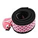 GTMax Pink Anti-Slip Soft Neoprene Camera Should/Neck Strap Belt for Canon, sony, nikon, fuji SLR Cameras with Cleaning Cloth