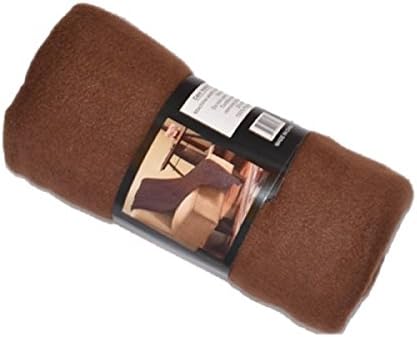 ROYAL ELEGANCE Ultra soft Cozy plush fleece Throw Blanket - Mocha