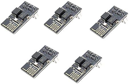 Xiuxin 1M Flash 5pcs ESP8266 ESP-01 WiFi Transceiver Wireless Module Compatible with Arduino