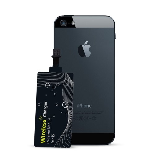 Kosee Qi Wireless Charging Receiver Module Card Compatible with iPhone 5, iPhone 5s, iPhone 6, iPhone 6 Plus