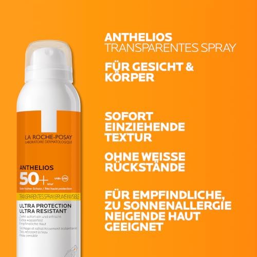 Anthelios Transparentes Sonnenspray, Körper, LSF 50+, 200 ml