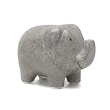Child to Cherish Mini Elephant Bank, Grey
