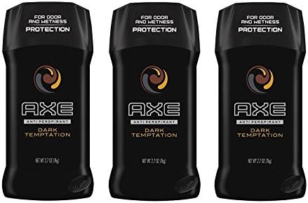 Set of 3 AXE Antiperspirant Deodorant Stick for Men, Dark Temptation 2.7 oz