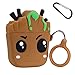 Mulafnxal Compatible with Airpods 1&2 Case,Silicone 3D Cute Fun Cartoon Character Airpod Cover,Kawaii Plant Animal Funny Fashion Design Skin,Shockproof Cases for Teens Girls Boys Air pods (Tree Baby)