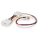 C2G Legrand Pass-Through Power Adapter Cable, 3 Pin to 4 Pin Adapter to Use as Computer Fan Adapter Cable, 6 Inch PC Fan Power Adapter, 1 Count, C2G 27078