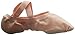 Bloch Dance Women's Synchrony Split Sole Stretch Canvas Ballet Slipper/Shoe, Pink, 8 Narrow