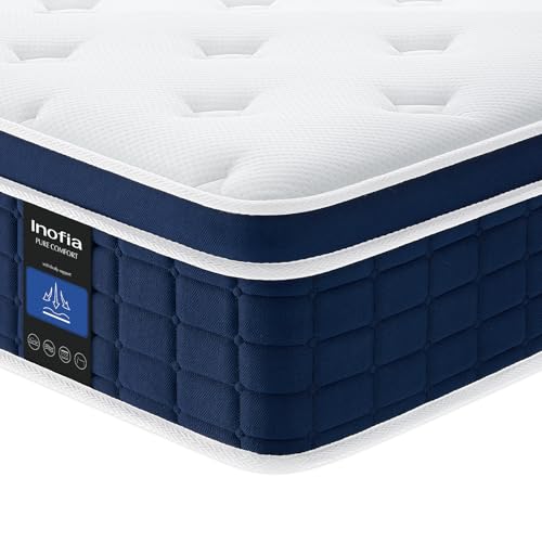 Ace Hybrid, 120x200 cm, altezza 26 cm, materasso semi-rigido H3, 7 zone, con 100 notti di prova, materasso ortopedico per un sonno ristoratore. (H3/26cm, 120X200cm)