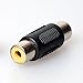 EKYLIN Female to Female RCA Coupler Joiner Adapter - Convert Male to Female - Wholesale Pack of 5 PCS