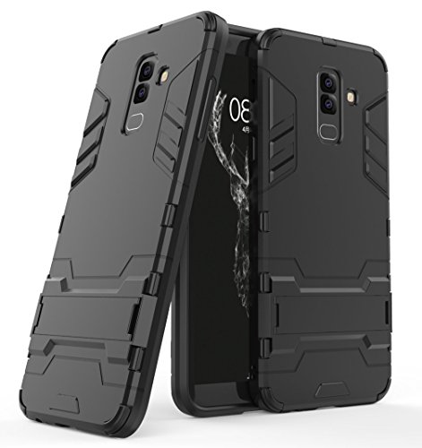 Samsung Galaxy J8 (2018) Case, FoneExpert ShockProof Rugged Impact Armor Slim Hybrid Kickstand Protective Cover Case For Samsung Galaxy J8 (2018)