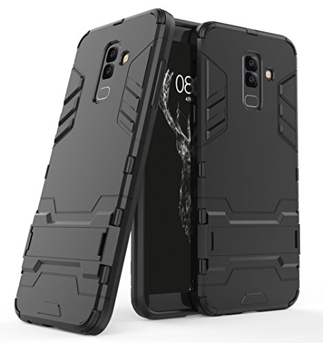 Samsung Galaxy J8 (2018) Case, FoneExpert ShockProof Rugged Impact Armor Slim Hybrid Kickstand Protective Cover Case For Samsung Galaxy J8 (2018)