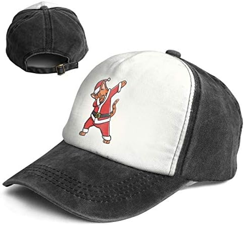 YISHOW Dabbing Bengal Cat Ugly Christmas Sweater Women Men Hip Hop Baseball Cap Hat