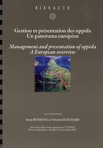 Gestion et présentation des oppida