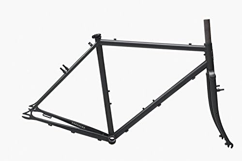 Handsome Cycles Fredward City Single Speed or Track Urban Commuter Bike Frameset Matte Black