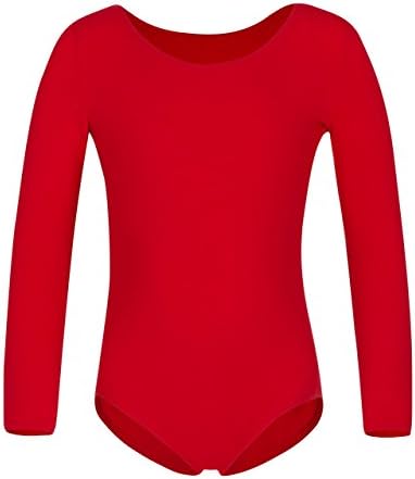 YEEIC Girls' Classic Long Sleeve Leotard