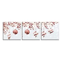 3 Piece Canvas Wall Art Christmas Canvas Prints Home Artwork Decoration for Living Room,Bedroom - 12