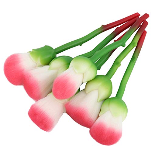 6pcs Face Cosmetic Foundation Makeup Powder Kabuki Blush Brushes Set Kit