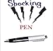 Forum Novelties Yonger Funny Shock Gag Pen Prank Trick Toys Gift Electric Shocking Pen with Battery