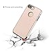 iPhone 7 Plus Case, Moonmini Shockproof Slim Fit 2 in 1 Dual Layer Armor Protective Shock Absorbing Hybrid Defender Cover for iPhone 7 Plus - Golden