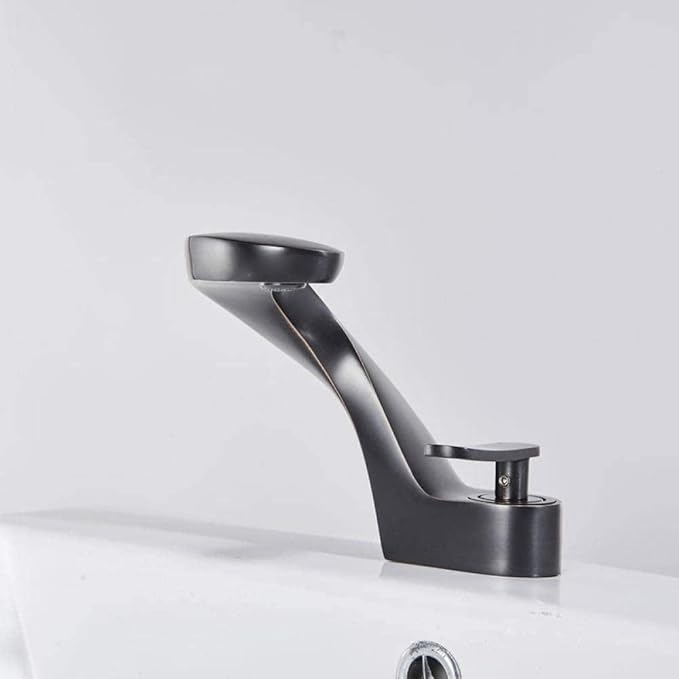 Grifo antiguo grifo de cocina agua fría y caliente grúa montada en la