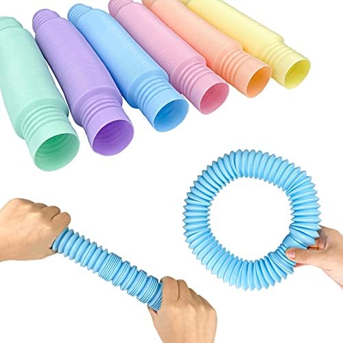 Fidget Tubes Fidget Toy Sensory Toys to Relieve Emotional Stress 6PCS