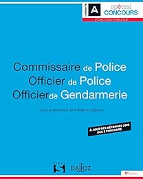 Commissaire de police, officier de police, officier de gendarmerie