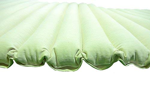 Perfect Pillow LTD Organic Buckwheat mattress, Comfortable Tubular Design, Single 190 x 90 cm Breathable, Natural, Amazing Value