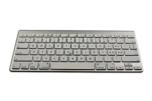 APPLE NS SWISS NON-TRANSPARENT KEYBOARD DECALS BLACK OR WHITE BACKGROUND FOR DESKTOP, LAPTOP AND NOTEBOOK (White Background)
