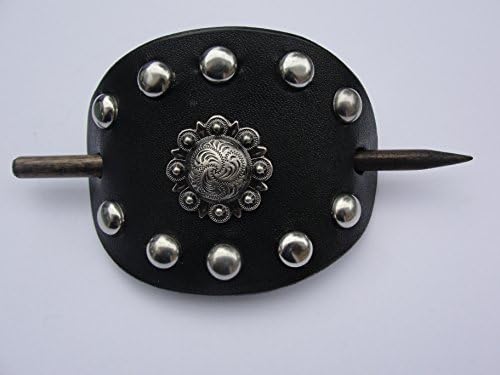 Matous Leather Hair Barrette