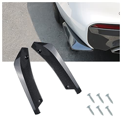 2PCS Rear Bumper Diffuser Spoilers for Cars,17inch Universal Rear