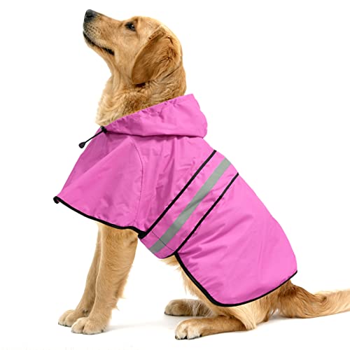 Ezierfy Reflective Dog Raincoat