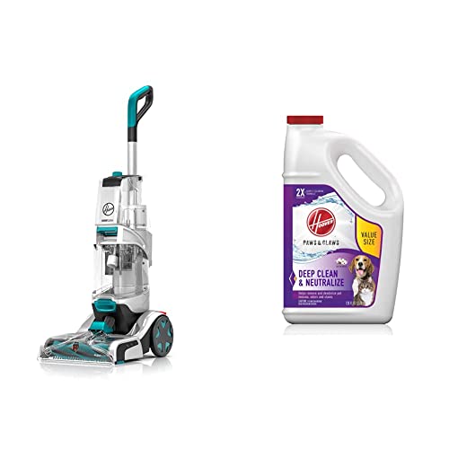 Hoover Smartwash Automatic Carpet Cleaner, FH52000G, Turquoise and Paws