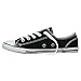 Converse Womens Chuck Taylor All Star Dainty Ox Black Canvas Trainers 7 US