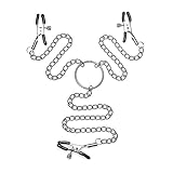 Sex Chain Sexy Bra Breast Nipple Clips Teasers Clitorial Labia Clamps Pasties Adult Toy for Woman and Couples Whips and Chains for Sex Nipplesuckers Erotic Tool BDSM Lesbian Safe Fetish Bondage Set
