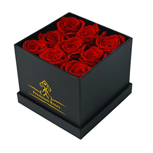 Premium Roses| The Roses can Last 1year (Roses in the Box, Best Gift for Her, Anniversaries, Birthdays & Valentines Day