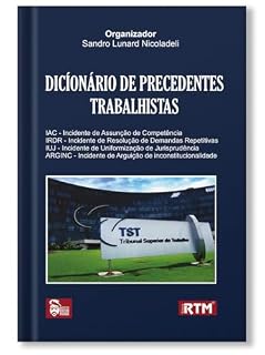 Livro DICIONÁRIO DE PRECEDENTES TRABALHISTAS