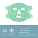 PerfeCore Facial Mask Get Rid of Puffy Eyes Migraine Relief, Sleeping, Travel Therapeutic Hot Cold Compress Pack Gel Beads, Spa Therapy Wrap for Sinus Face Puffiness Headaches Gel Mask