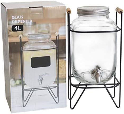 Prime Bar Getränkespender/Drink Dispenser eckig 4l inkl. Ständer mit