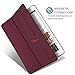 ProCase Smart Case for iPad 9.7 Inch iPad 6th/5th Generation 2018 2017(Model: A1893 A1954 A1822 A1823), Ultra Slim Lightweight Stand Cover with Translucent Frosted Back -Wine