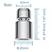 Waternymph Hibbent Dual-function 2-Flow Faucet Aerator, 360-Degree Swivel Aerator for Kitchen Sink Dual Spray, with Gasket Faucet Replacement Part - 15/16 Inch - 27UNS Male Thread - Chrome - Swivel