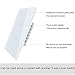LIVOLO Wall Touch Light Switch with LED Indicator White US Standard AC 110-250V 2 Gang 3-Way Switch,Suitable for 1 Gang Wall Box