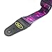 Wolfride Colorful Guitar Shoulder Strap - Purple Cloud Starry Sky Pattern for Acoustic, Electric, Bass Guitar